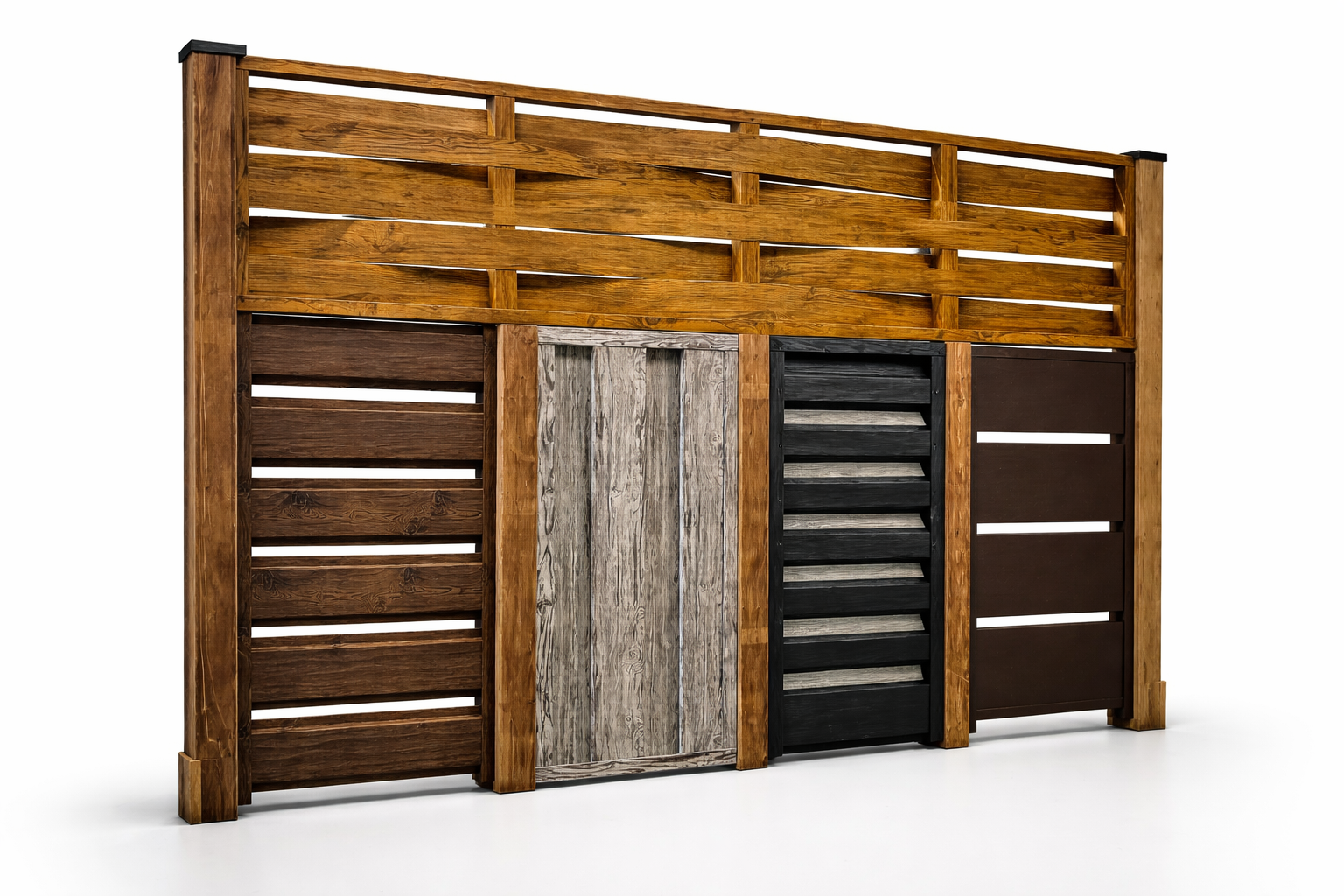 Metal fence style options — VAH Construction